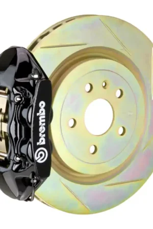 Buy Online Brembo 08-13 C30 Front GT BBK 4 Piston Cast 336 x28 1pc Rotor Slotted Type-1-Black