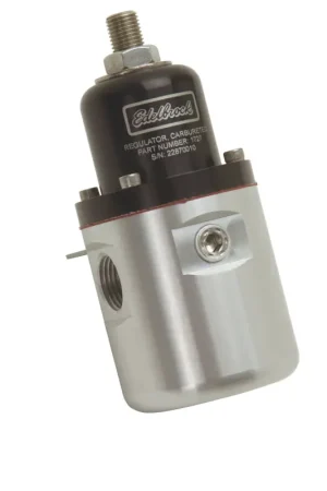 Modern Edelbrock Fuel Pressure Regulator 160 GPH for Carbureted Applications