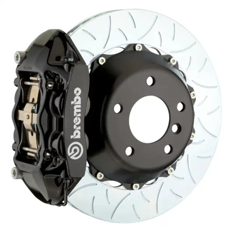 Brembo 15-17 F150 (Excl. Raptor) Rear GT BBK 4 Piston Cast 380x28 2pc Rotor Slotted Type3-Black Price Drop