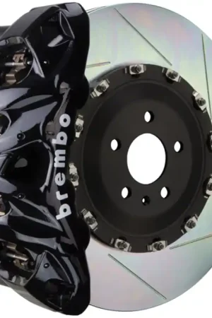Brembo 15-20 F150 2WD/4WD (Excl Raptor)Fr GT BBK 8Pis Cast 412x38 2pc Rotor Slotted Type1-Black Sale