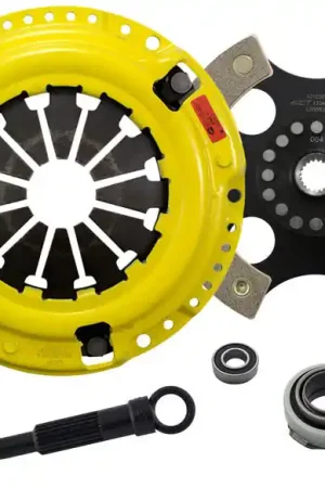 ACT 1990 Honda Civic HD/Race Rigid 4 Pad Clutch Kit Hassle-Free Returns
