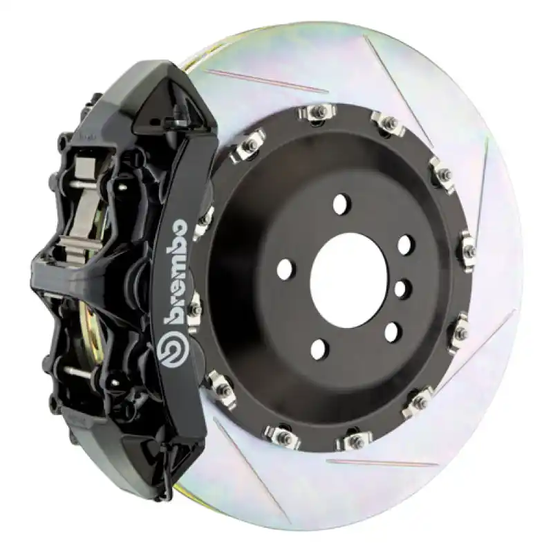 Factory Price Brembo 17-23 540i Front GT BBK 6 Piston Cast 405x34 2pc Rotor Slotted Type1-Black