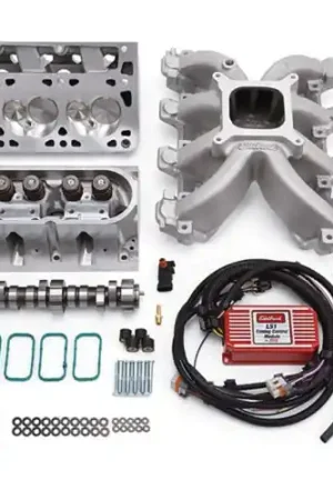 Edelbrock Power Package Top End Kit Victor Jr Series Chevrolet 1997-2004 5 7L LS1 New Arrival