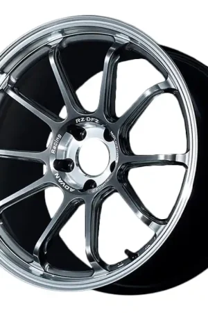 New Arrival Advan RZ-DF2 19x9.5 / 5x120 BP / +44 Offset / 72.5 HB - Diamond Cut & Hyper Platinum Black