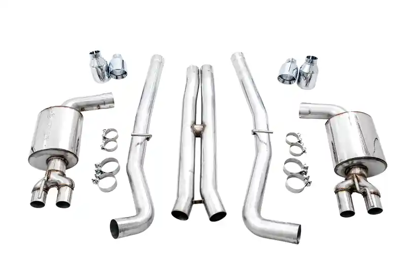 AWE Tuning 2015+ Dodge Challenger 6.4L/6.2L Non-Resonated Touring Edition Exhaust - Use Stock Tips Exclusive Offer