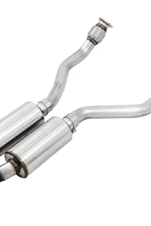 Secure Checkout AWE Tuning Audi B8 / C7 3.0T Resonated Downpipes for S4 / S5 / A6 / A7