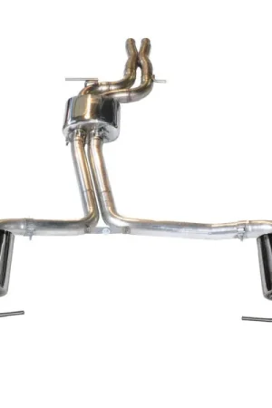 Weekend Sale AWE Tuning Audi C7 A7 3.0T Touring Edition Exhaust - Dual Outlet Diamond Black Tips