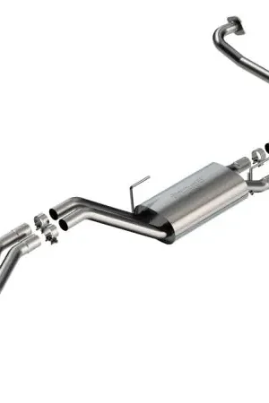 Borla 22-24 Nissan Frontier S-Type Cat Back System - Rock Crawler Design Affordable