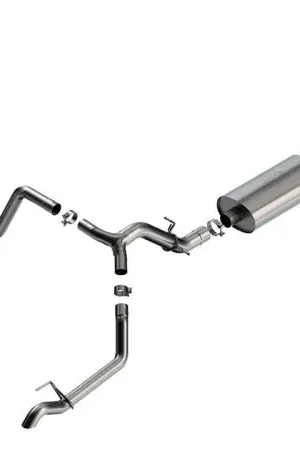 Buy Direct Borla 22-23 Chevrolet Silverado 1500 ZR2 & AT4X 6.2L CC SB 147.5in WB Touring Cat-Back