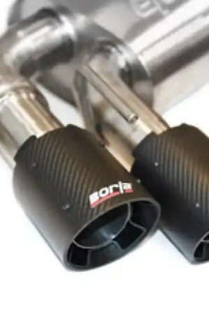 Limited Edition Borla 18-19 Ford Mustang GT 5.0L Coupe w/o Valves ATAK 3in Cat-Back Exhaust-Blk Carbon Fiber Tips