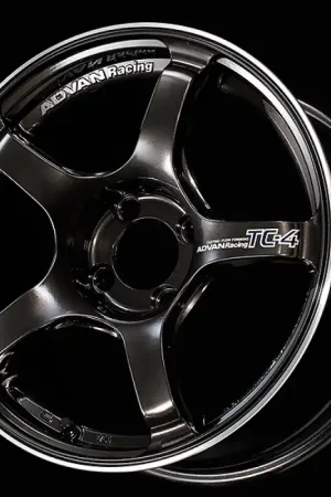 Advan TC4 16x8.0 +38 4-100 Racing Black Gunmetallic & Ring Wheel Hassle-Free Returns