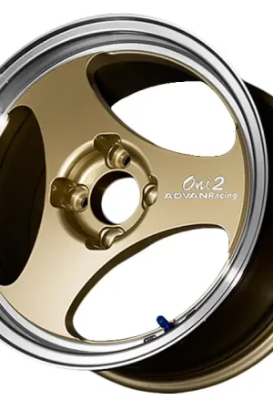Bulk Order Advan ONI2 15x7 / ET +30 / 4x100 - Machining & Champagne Gold Wheel