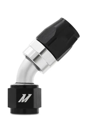 Express Delivery Mishimoto Aluminum -6AN 45 Degree Fitting - Black