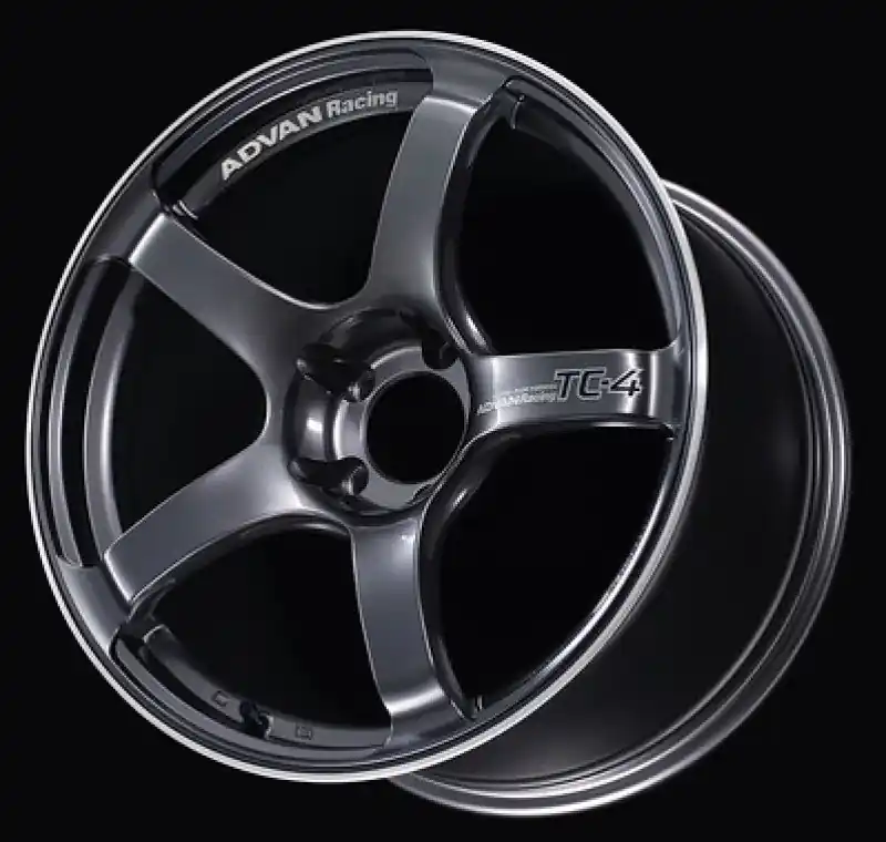 Advan TC4 16x7.0 +35 5-114.3 Racing Gunmetallic & Ring Wheel Modern