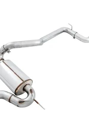 AWE Tuning Ford Focus ST Touring Edition Cat-back Exhaust - Non-Resonated - Diamond Black Tips Direct From Factory