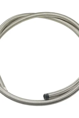 DeatschWerks 6AN Stainless Steel Double Braided PTFE Hose - 6ft Latest