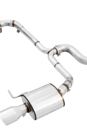 AWE Tuning VW MK7 Golf Alltrack/Sportwagen 4Motion Touring Edition Exhaust - Polished Silver Tips Direct From Manufacturer