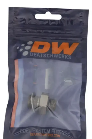 Handmade DeatschWerks 6AN ORB Male To 16 X 1.5 Metric Male (Incl O-Ring)