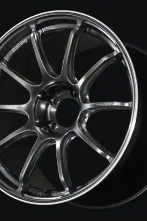 While Supplies Last Advan RSIII 18x8.5 +45 5-114.3 Racing Hyper Black & Ring Wheel