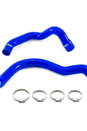 Weekend Sale Mishimoto 91-01 Jeep Cherokee XJ 4.0L Silicone Radiator Hose Kit - Blue