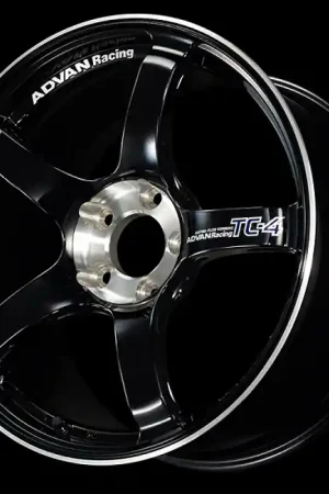Bulk Order Advan TC4 SE 18x9.5 +45 5-120 Racing Gloss Black & Diamond Cut Wheel
