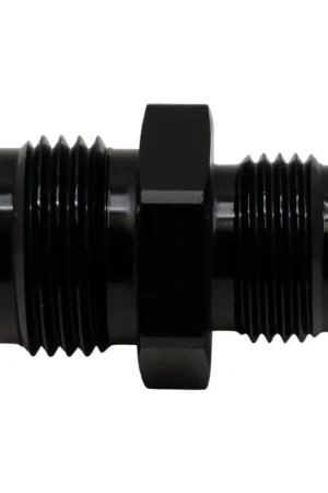 Direct From Factory DeatschWerks 10AN Male Flare to 8AN Male Flare Reducer Straight - Anodized Matte Black