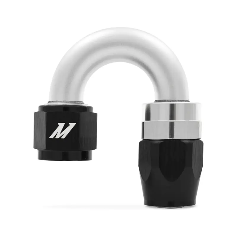 Mishimoto Aluminum -10AN 180 Degree Fitting - Black Buy Direct
