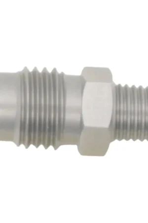 Genuine DeatschWerks 4AN Male Flare to 1/16in NPT Male - Anodized Stainless Steel