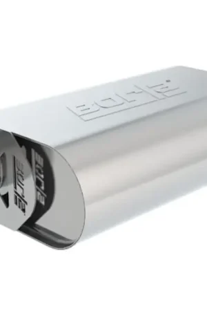 Borla CrateMuffler SBC Hot 350/383 2.5in Offset/Center 14in x 4.35in x 9in S-Type Muffler Worldwide Shipping