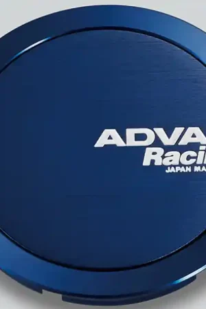 Advan 73mm Full Flat Centercap - Blue Anodized Hot Deal