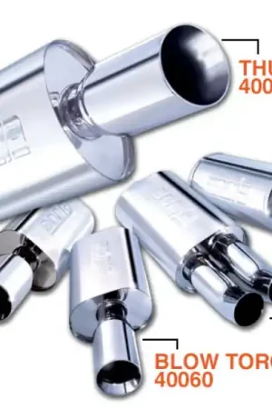 Borla Wailtail Oval 2-1/4in x 5in Side Round Out Boomer Muffler Price Cut