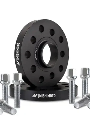 Handmade Mishimoto Wheel Spacers - 5x112 - 57.1 - 15 - M14 - Black