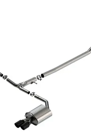 Borla 21-23 Hyundai Sonata N Line 2.5L i4 AT FWD 4DR 2.00in 2.75in S-Type Exhaust - Black Chrome Exclusive Offer