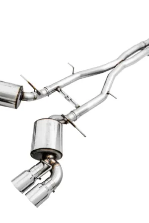 Low Price AWE Tuning 16-19 Chevy Camaro SS Res Cat-Back Exhaust -Touring Edition (Quad Chrome Silver Tips)