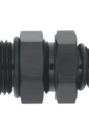 Order Now DeatschWerks 6AN ORB Male to 8AN ORB Male Swivel Adapter - Anodized Matte Black