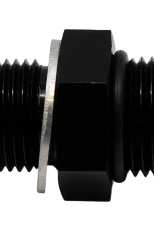 DeatschWerks 6AN ORB Male to M14 X 1.5 Metric Male (Incl O-Ring and Washer) - Anodized Matte Black Brand New