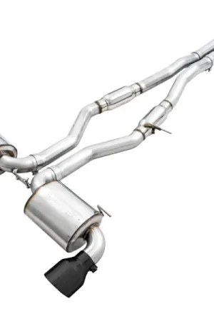 AWE 2020 Toyota Supra A90 Resonated Touring Edition Exhaust - 5in Diamond Black Tips Hot Deal