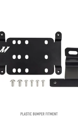 Must Have Mishimoto 2021+ Ford Bronco Plastic Bumper License Plate Relocation