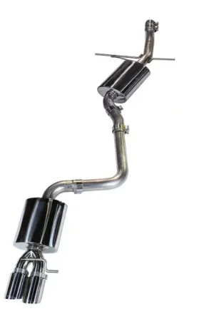 AWE Tuning Audi B8 A4 Touring Edition Exhaust - Single Side Diamond Black Tips Best Price