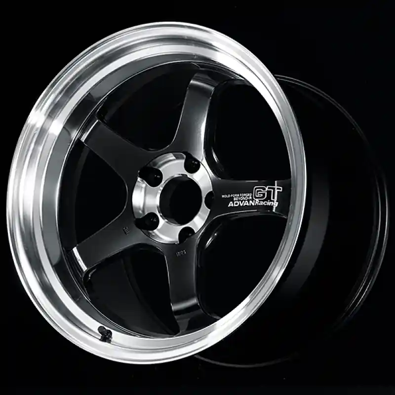 Advan GT Beyond-R 18X11.0 / +30 Offset / 5-114.3 BC / 73mm Bore / Diamond Cut & Dark Platinum Black Buy Direct