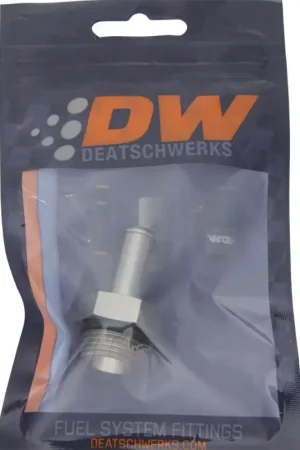 Direct From Factory DeatschWerks 8AN ORB Male to 3/8in Barb Fitting (Single Barb - Incl O-Ring)
