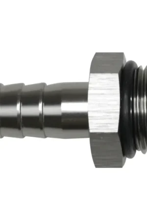 Secure Checkout DeatschWerks 10AN ORB Male to 1/2in Male Triple Barb Fitting (Incl O-Ring) - Anodized DW Titanium